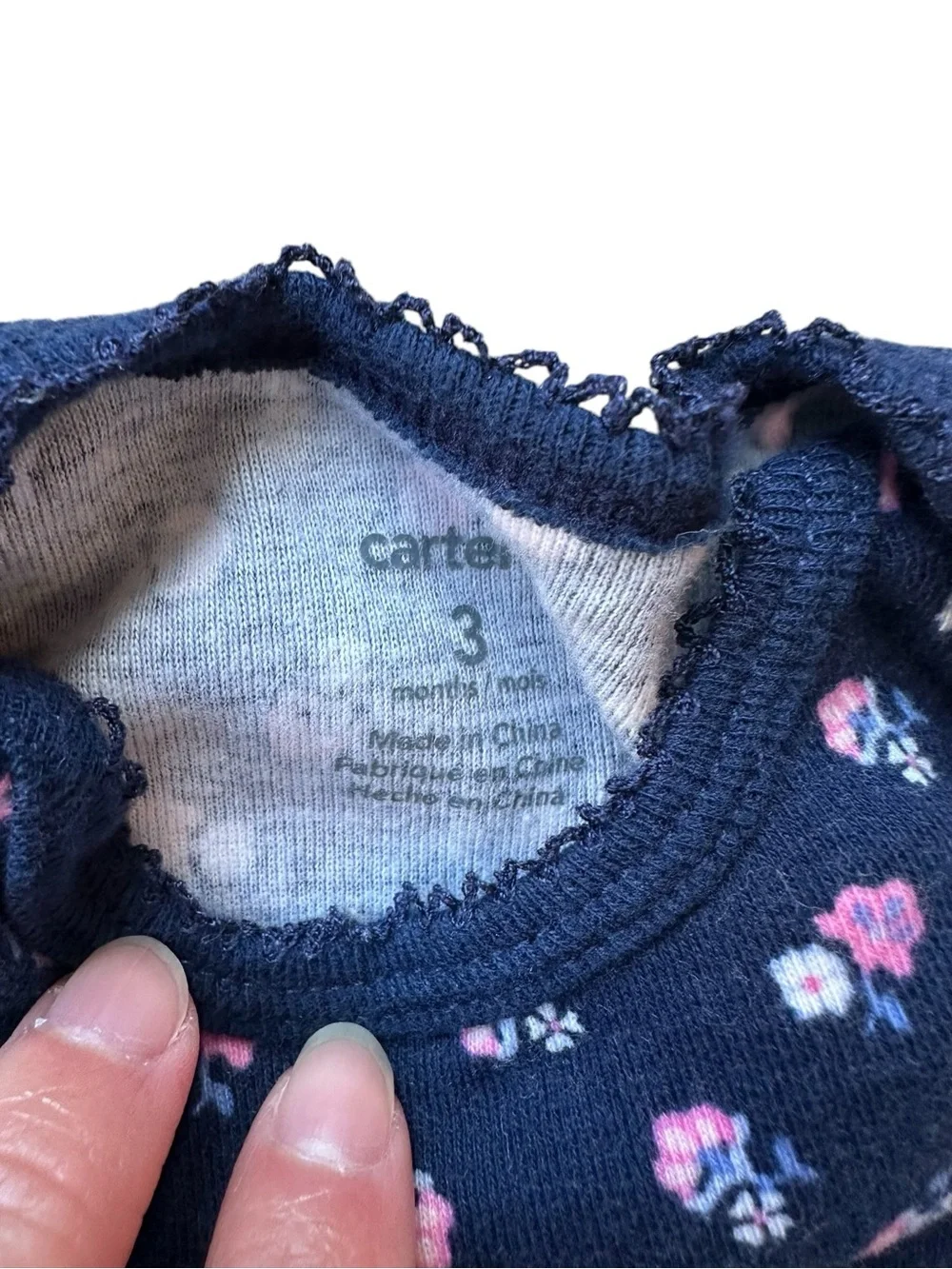 Carter’s short sleeve onesie bodysuit lot Size 0-3 months (3m)